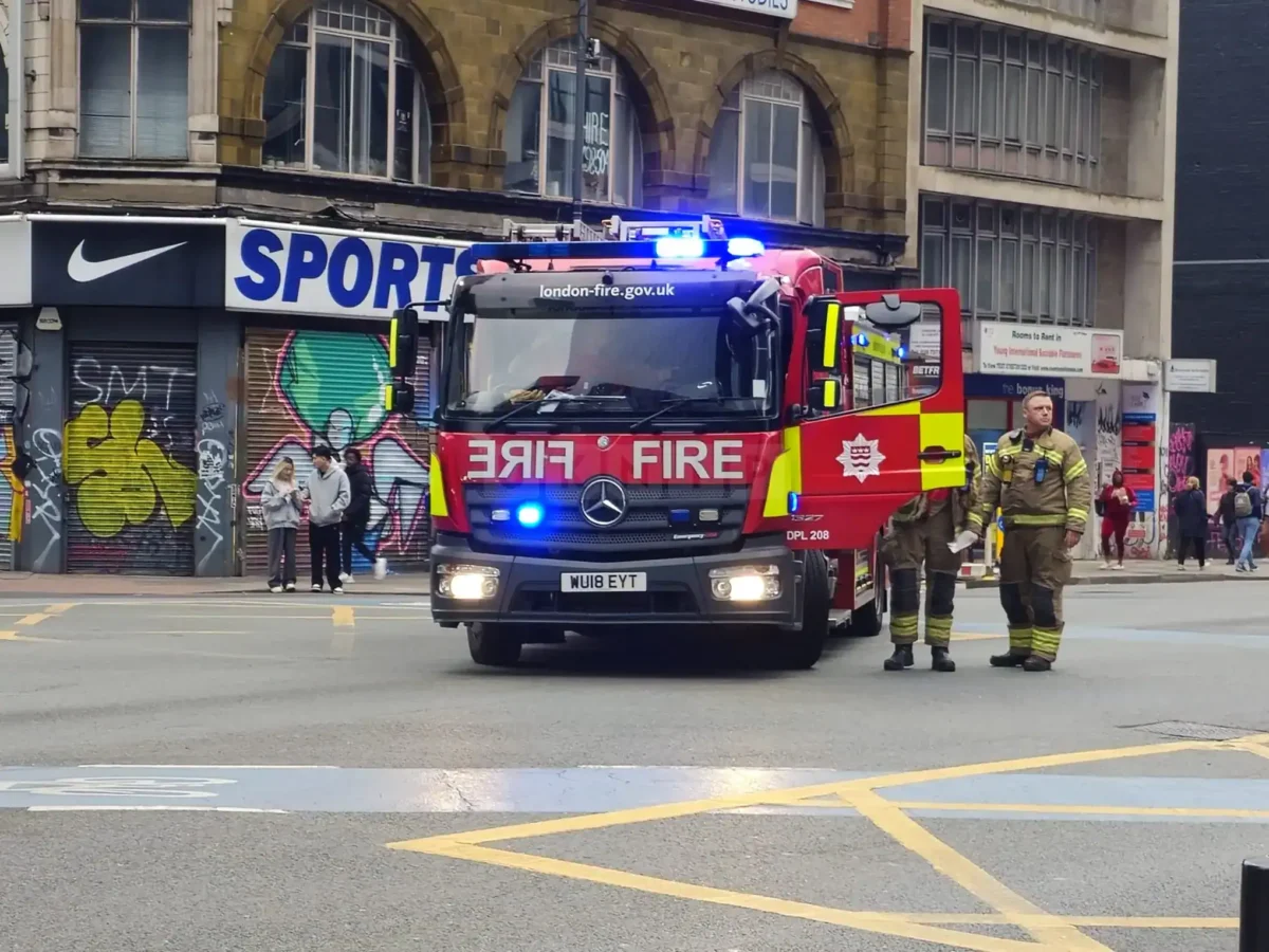 Massive Fire Erupts at Emanuel House, Rochester Row – Ten Fire Engines Battle Blaze
