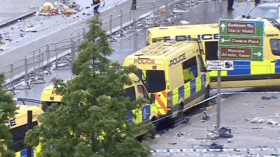 Liverpool Title Parade Chaos: Six Hurt as MPV Rams Crowd on Water Street, Driver Arrested