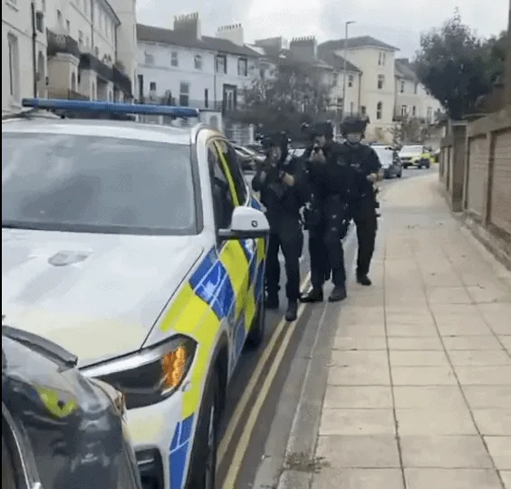 Armed Police Arrest 35-Year-Old in Portsmouth After Worthing Imitation Gun Chase