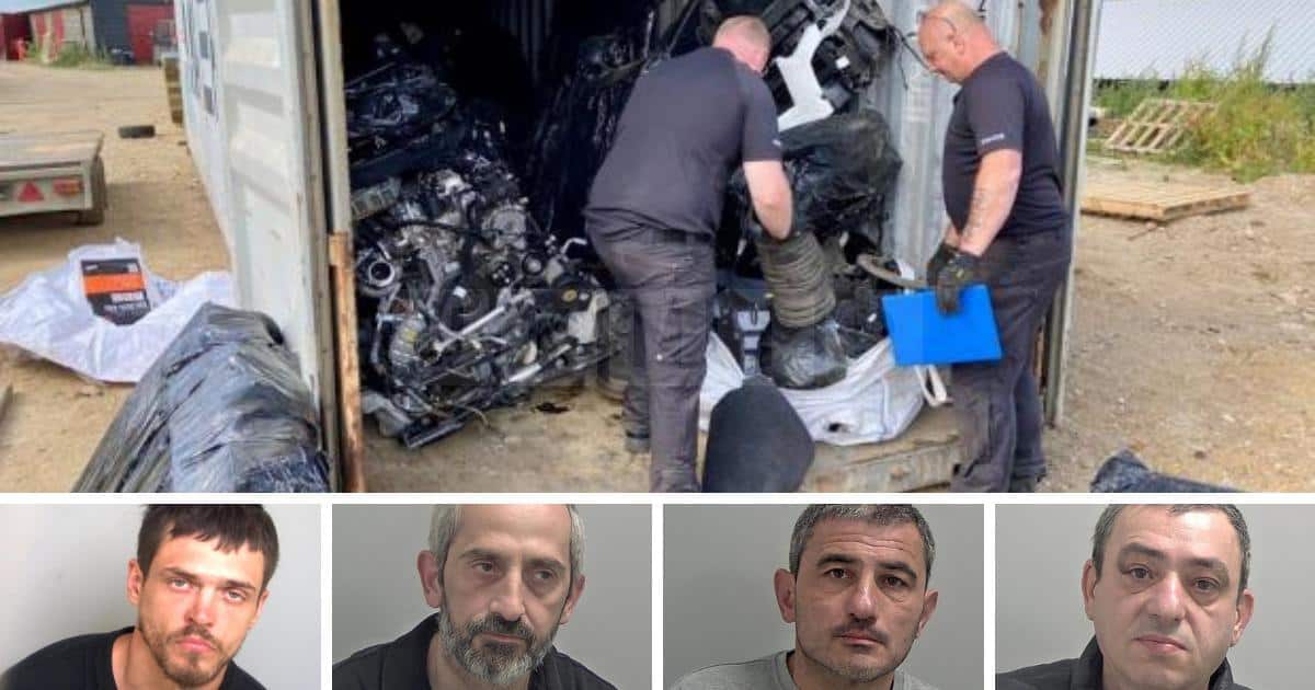 Harold Hill Luxury Car Theft Gang Jailed in £3.3M Chop Shop Bust After Police Sting