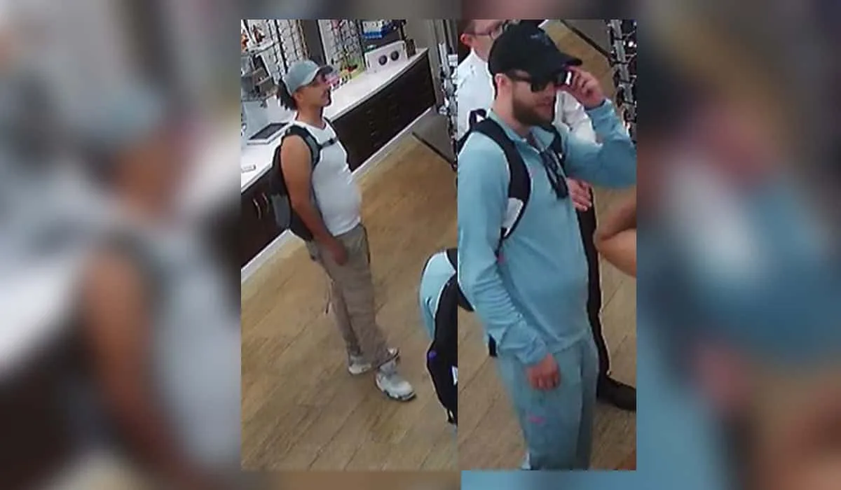 Brazen Sunglasses Heist at Haywards Heath’s The Orchards – Police Hunt Two Masked Thieves After £Thousands Stolen