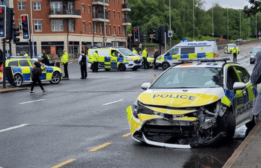 Community Blames Police for Crash with Tesla Near Aerodrome Road