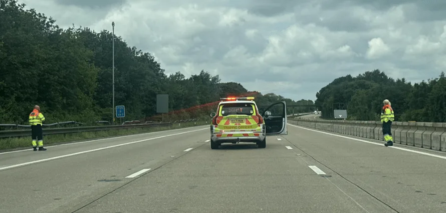 M20 Lane Closures at J4 and J11 Cause Delays in Both Directions – Kent Drivers Warned to Stay Alert
