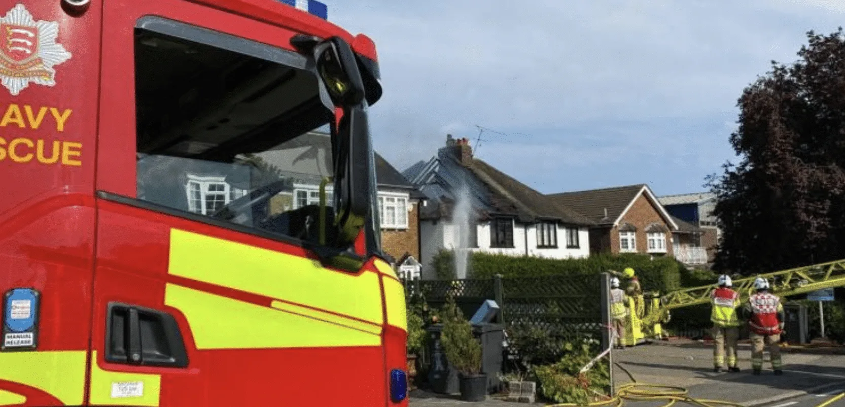 Smoke Alarm Saves Lives as Blaze Ravages Two Chigwell Homes