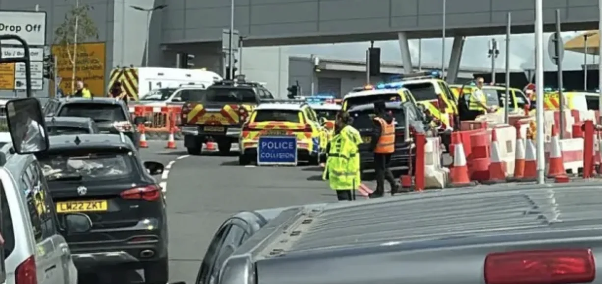 Luton Airport Chaos: Car Falls from 2nd Floor of Multistorey Car Park, One Seriously Injured