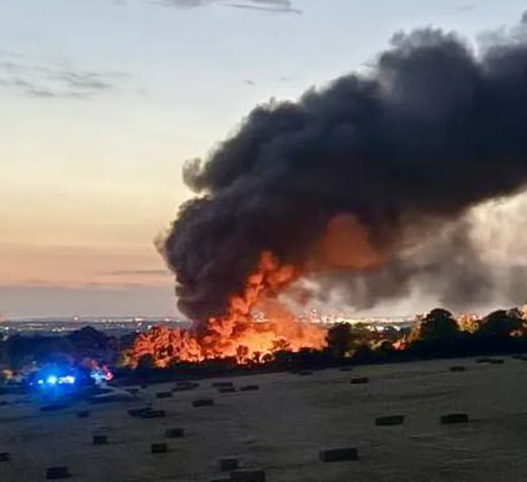 Epsom Lorry Yard Fire Suspected Arson After Explosions Rock Neighbourhood – Police Appeal for Witnesses