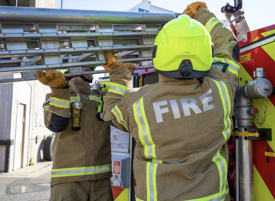 Fierce Hoxton Flats Fire: 40 Firefighters Tackle Blaze in Four-Storey Block, No Injuries