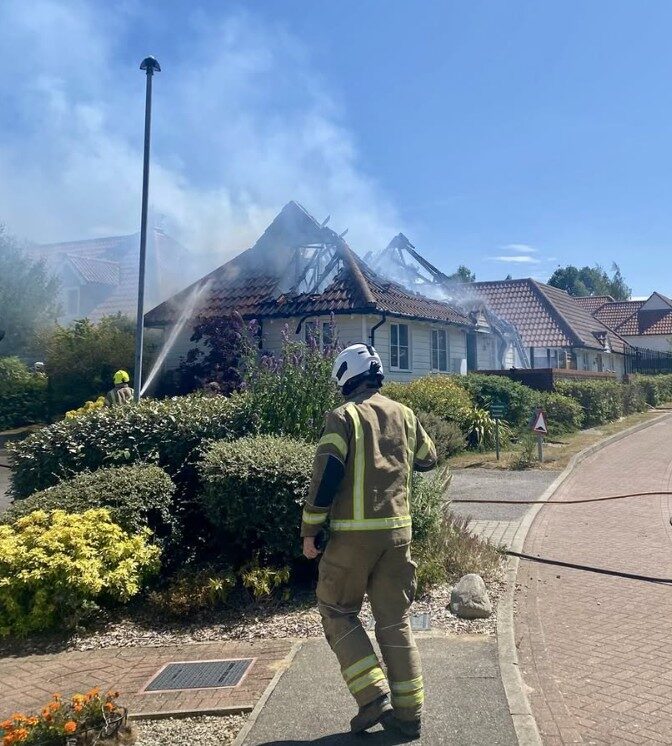 Fire at Braintree Retirement Village Bungalow – All Residents Safe