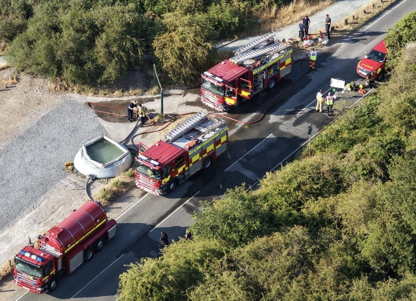 Fire Crews Return to Dartford Heath as Wildfire Hotspots Continue to Smoulder