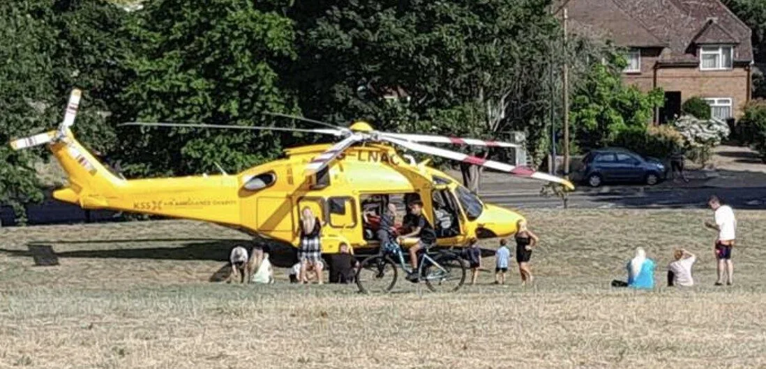 Air Ambulance Scrambles to Gravesend After Serious Medical Emergency Involving Child