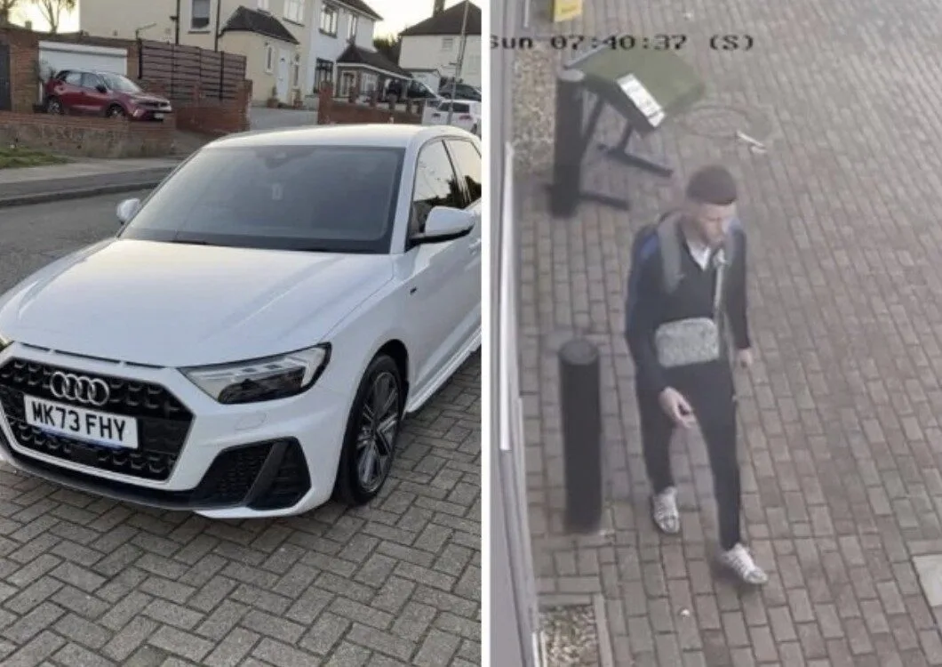 Luxury Audi RS3 Stolen in Broad Daylight Outside Orpington Shop – Police Release CCTV of Suspect