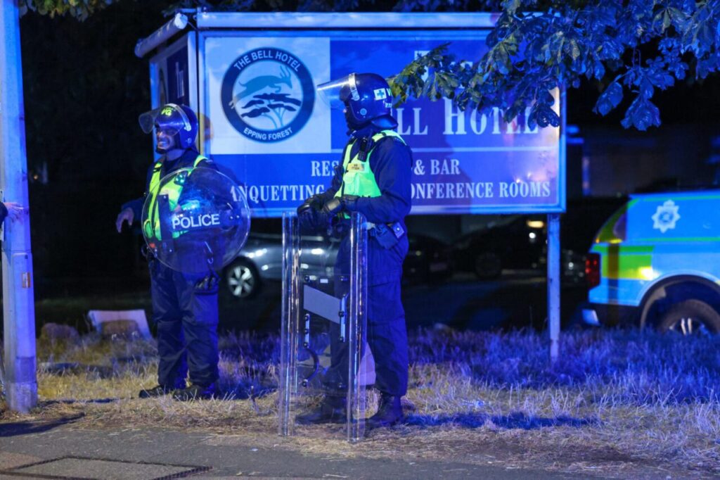 Epping Man Charged with Violent Disorder Following Anti-Migrant Protest