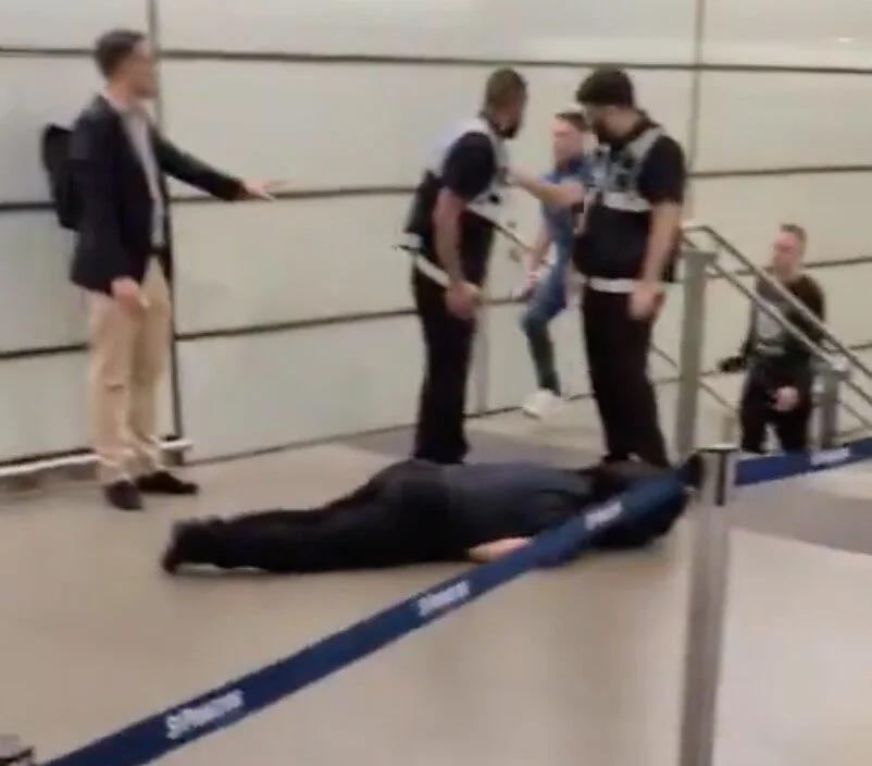 Tommy Robinson Punches Man Unconscious at St Pancras Then Flees UK – Police Launch Manhunt