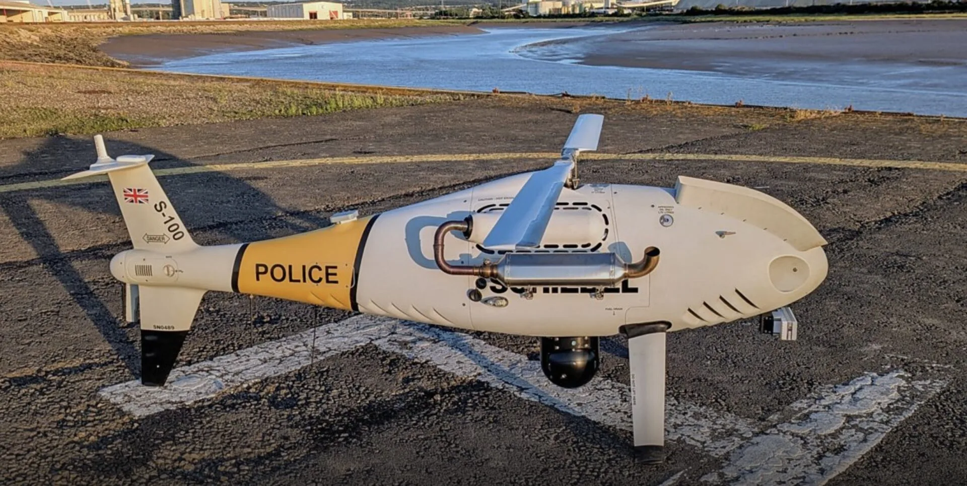 UK’s First Unmanned Police Helicopter Flies High in Bristol Trials, Cutting Emissions by 90%