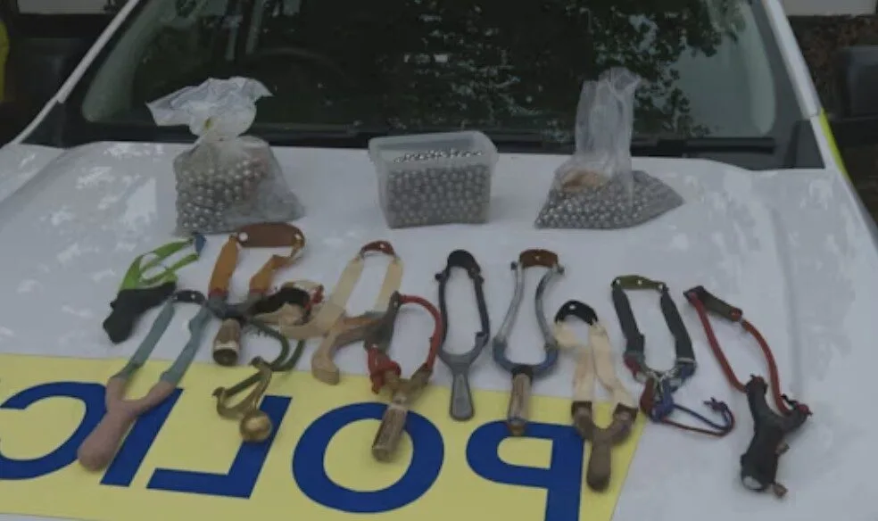 Police Crackdown On Catapult Crime As Attacks On Wildlife And Public Police Crackdown On Catapult Crime As Attacks On Wildlife And Public