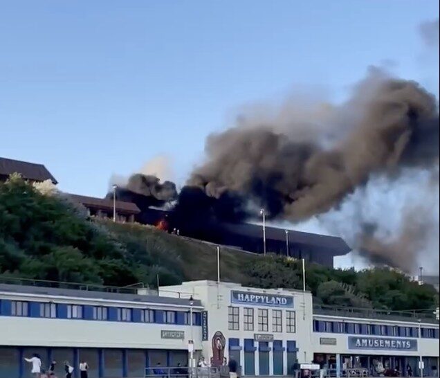Investigation Underway After Blaze at Bournemouth International Centre