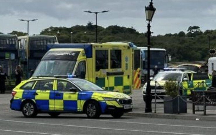 Major Emergency Response in Yarmouth Following Incident Near Ferry Terminal