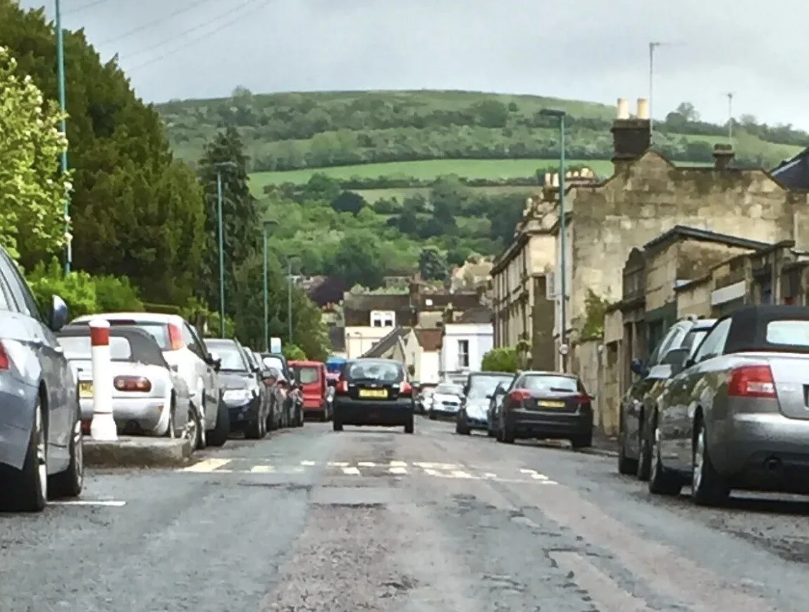 Pensioner in 70s Found Dead in Wheelchair on Quiet Larkhall Street – No Suspicion of Foul Play