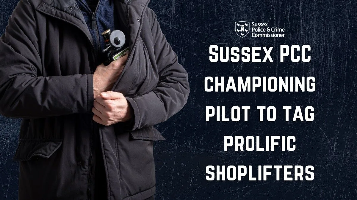 Sussex Police Crack Down on Shoplifters with GPS Tagging Tech in Bold New Pilot