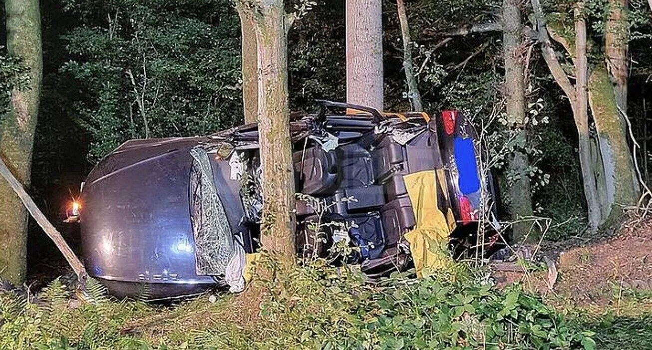 Four Britons Killed After Car Crashes Into Trees in Germany