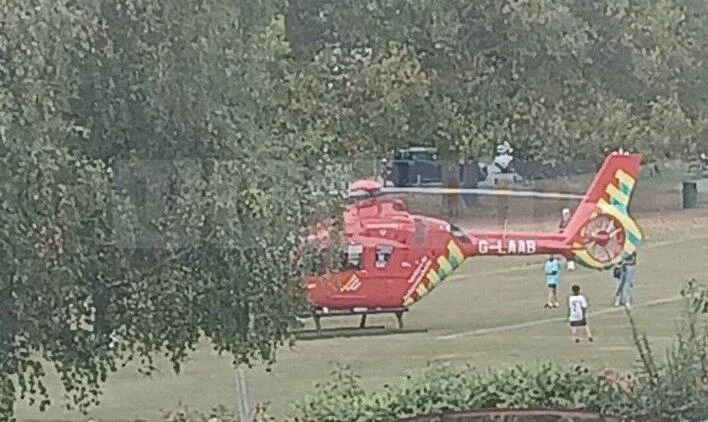 Stabbing Horror in Harold Wood: Air Ambulance Landed as Police Swarm Matthew Close Crime Scene
