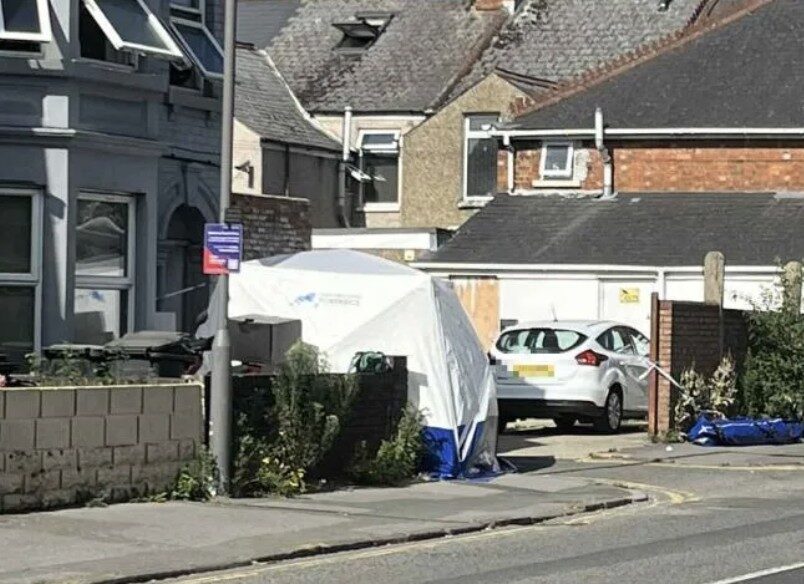 Man denies stabbing murder in Swindon tragedy
