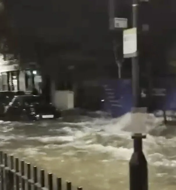 Marylebone Chaos: Burst Water Main Floods Enford Street, Residents Forced to Swim to Safety