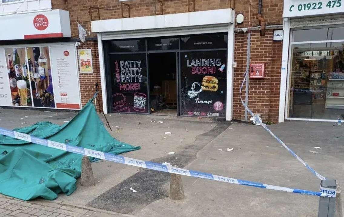 Man in 50s Dies, Six Hospitalised After Suspected Carbon Monoxide Leak at Bloxwich Takeaway
