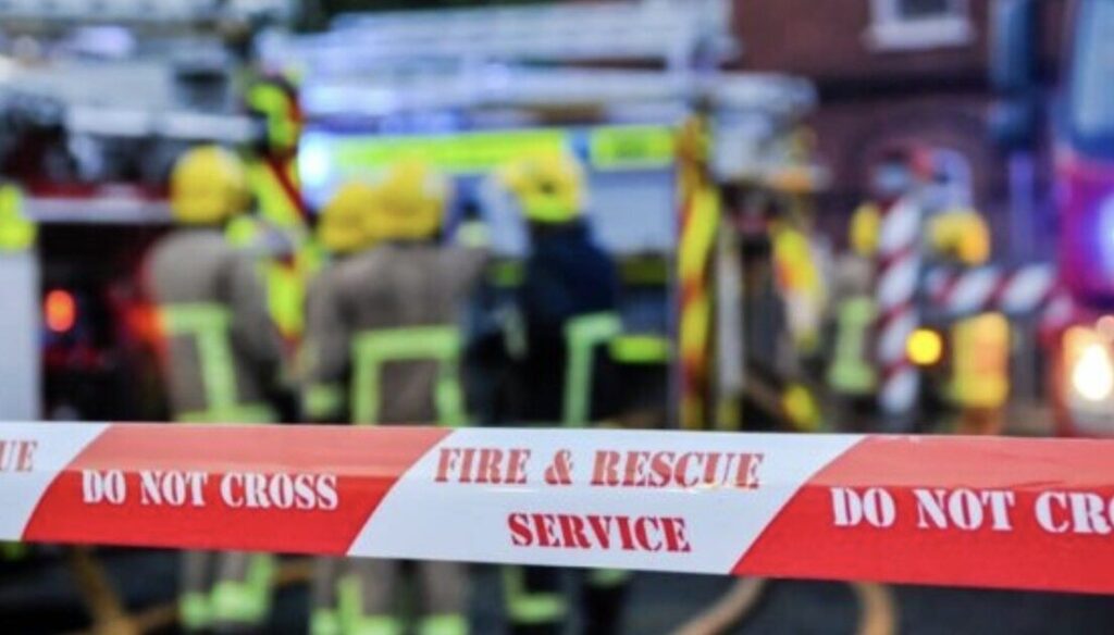 Blaze Breaks Out in Old Park, Canterbury