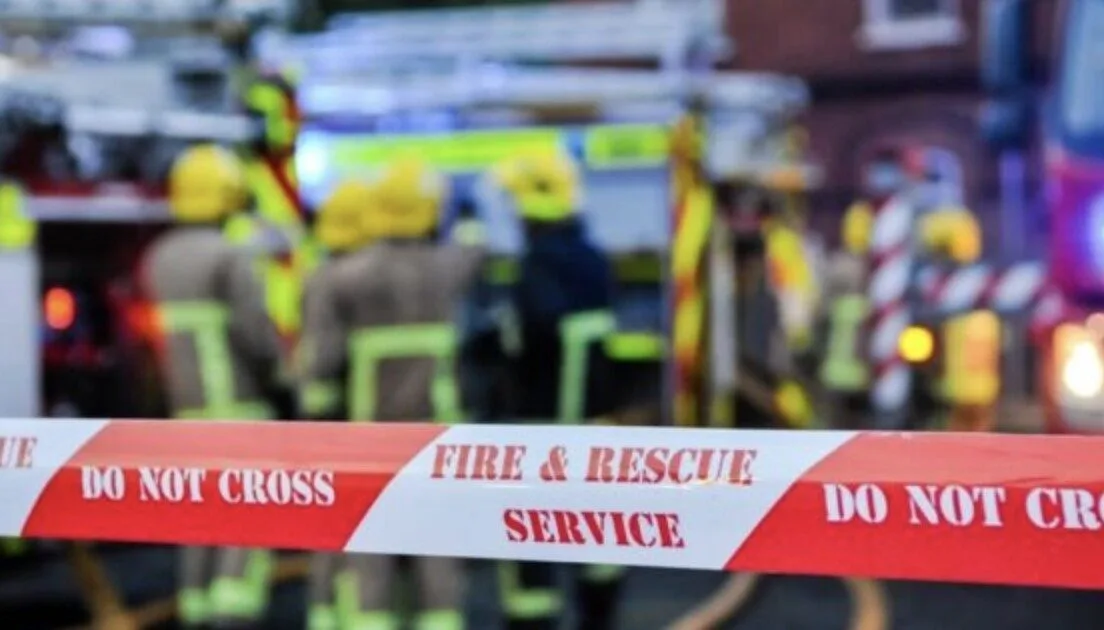 Blaze Breaks Out in Old Park, Canterbury