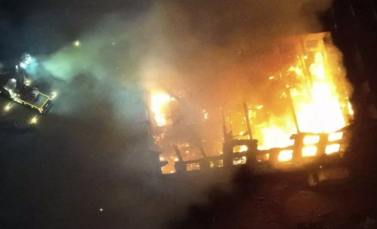 Serious Blaze at Derelict Pioneer Mill in Radcliffe Leaves Firefighter Seriously Injured as Building Collapses