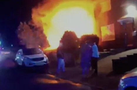Mother and Child Escape as Arsonist Torches Car and Home in Littleborough – Police Hunt Suspects