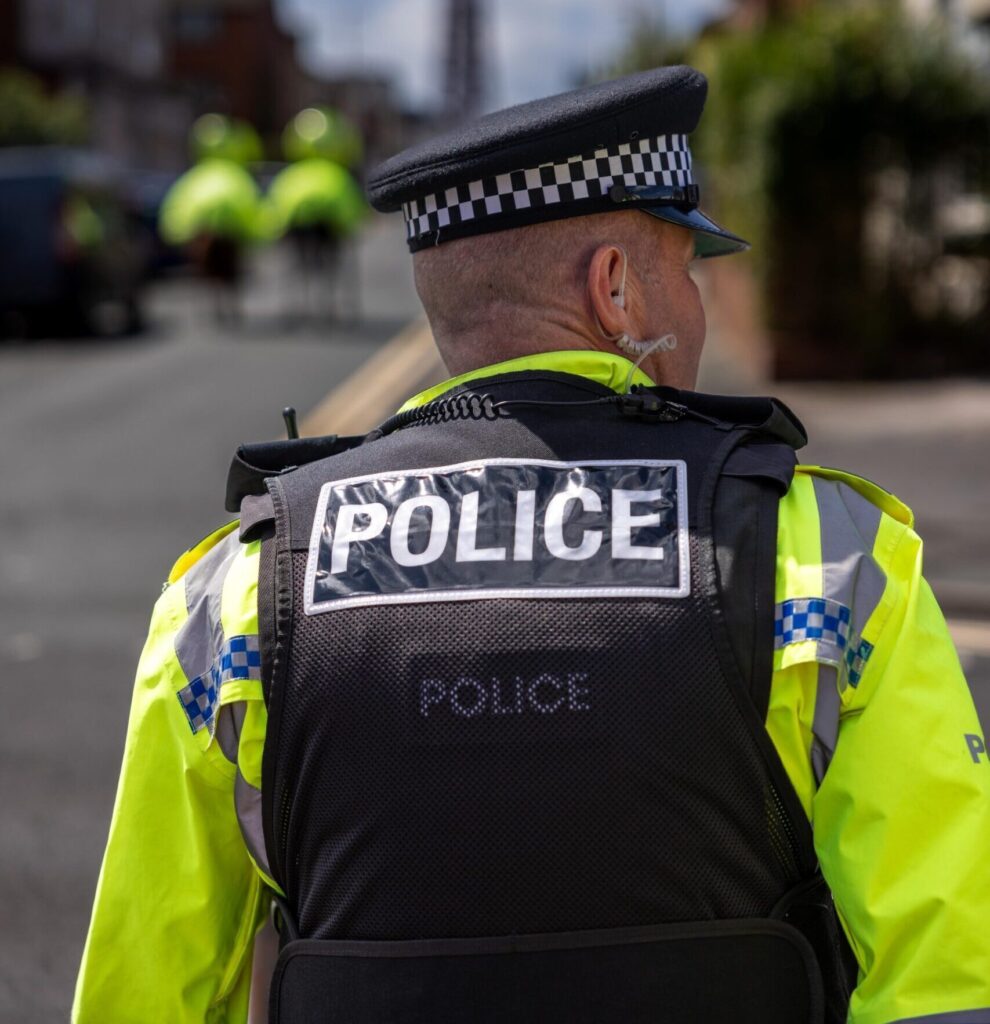 Police Van Smashes Head-On Into BMW in Fleetwood Crash