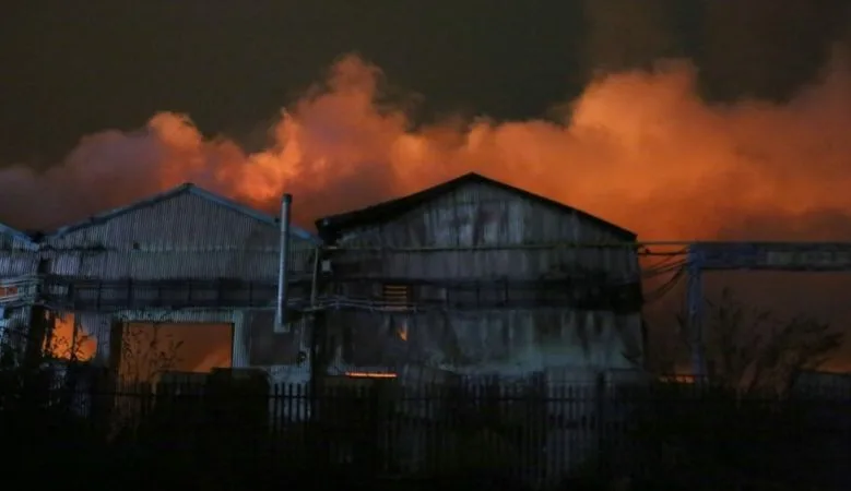 Wolverhampton Paper Factory Blaze: 150 Firefighters Battle Giant Fire, Motorway Shut