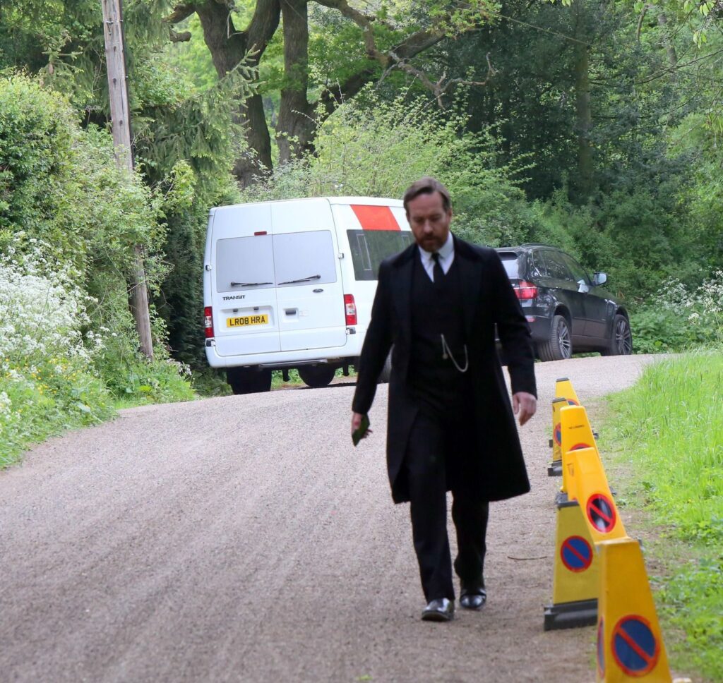 Exclusive: Matthew Macfadyen Filming as Henry Wilcox in Godalming for Howards End Adaptation