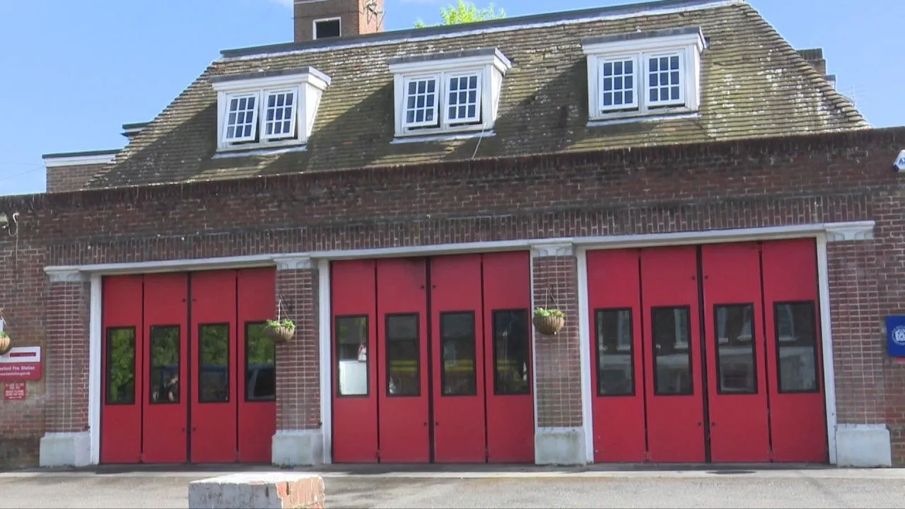 Blazing Irony: Firefighters Rush to Fire at Alresford Fire Station but Keep Calm and Carry On