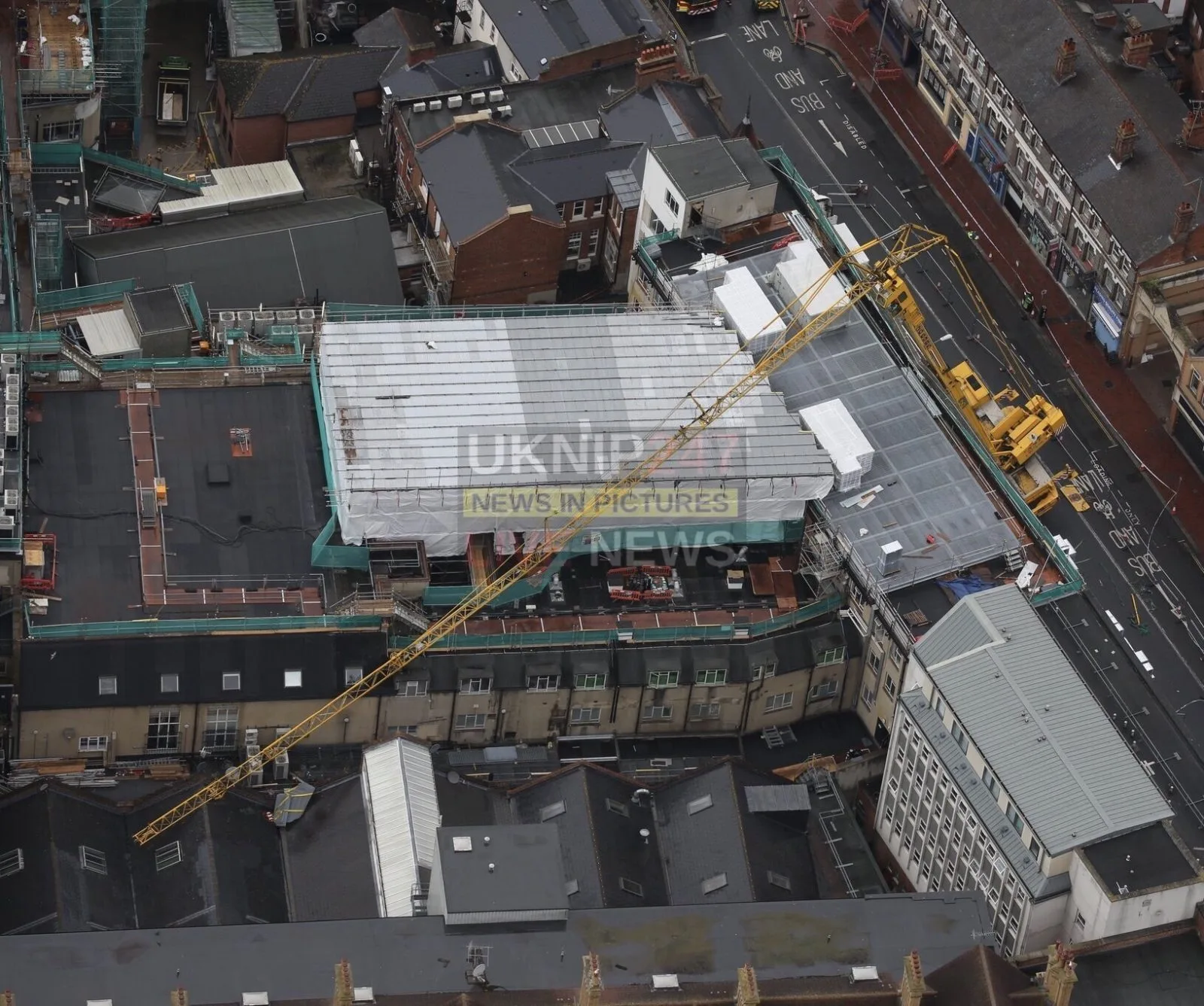 Crane Collapses in Reading