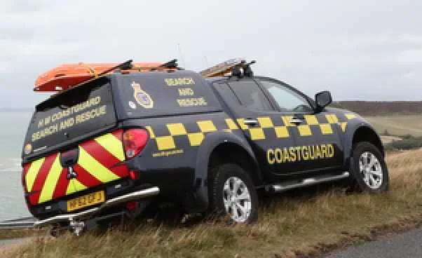 Heroic Bystander and Coastguard Rescue Two Teens from Rough Waters at Ventnor Seafront