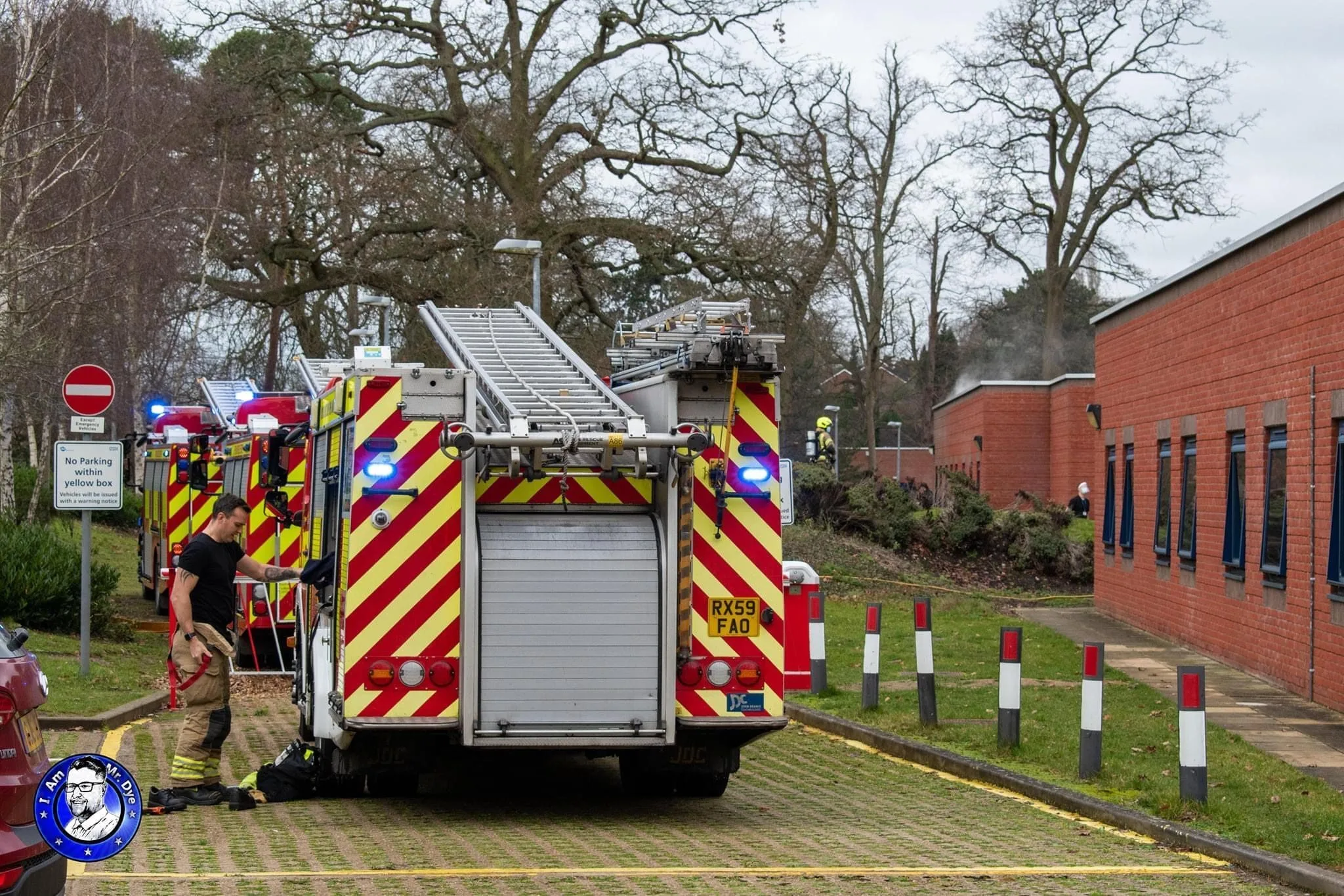Blaze Breaks Out at Reading’s Prospect Park Hospital Roof – No Injuries Reported