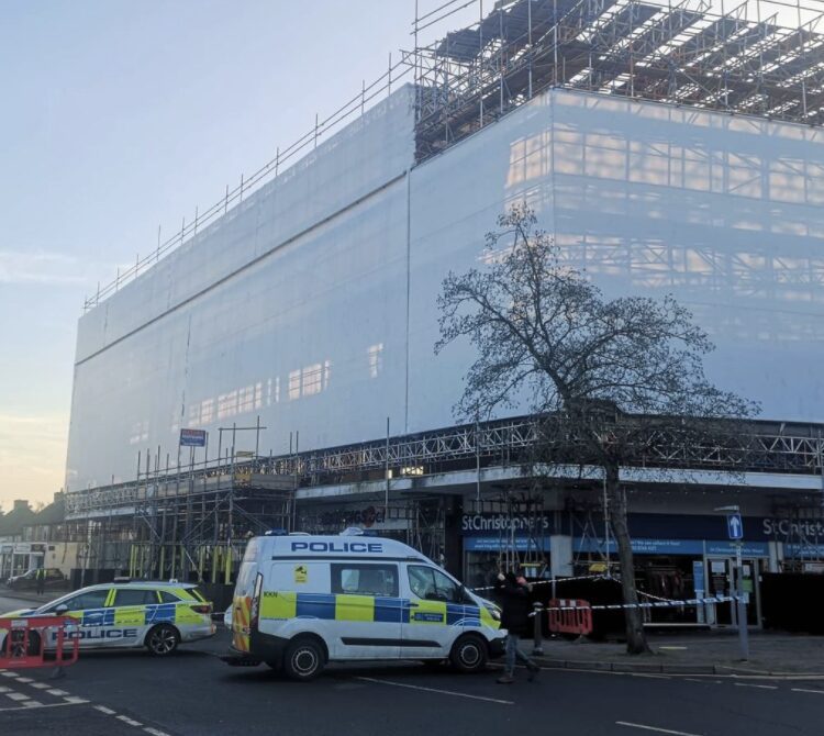 Man seriously injured after horror fall from scaffolding onto busy street in Orpington