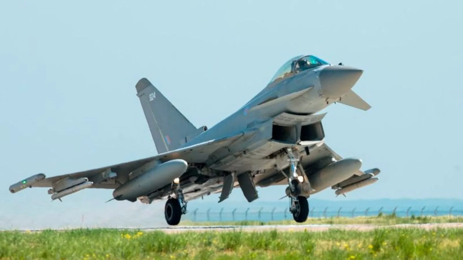 RAF Typhoon Scrambles to Intercept Private Jet Near Biggin Hill in Police Operation