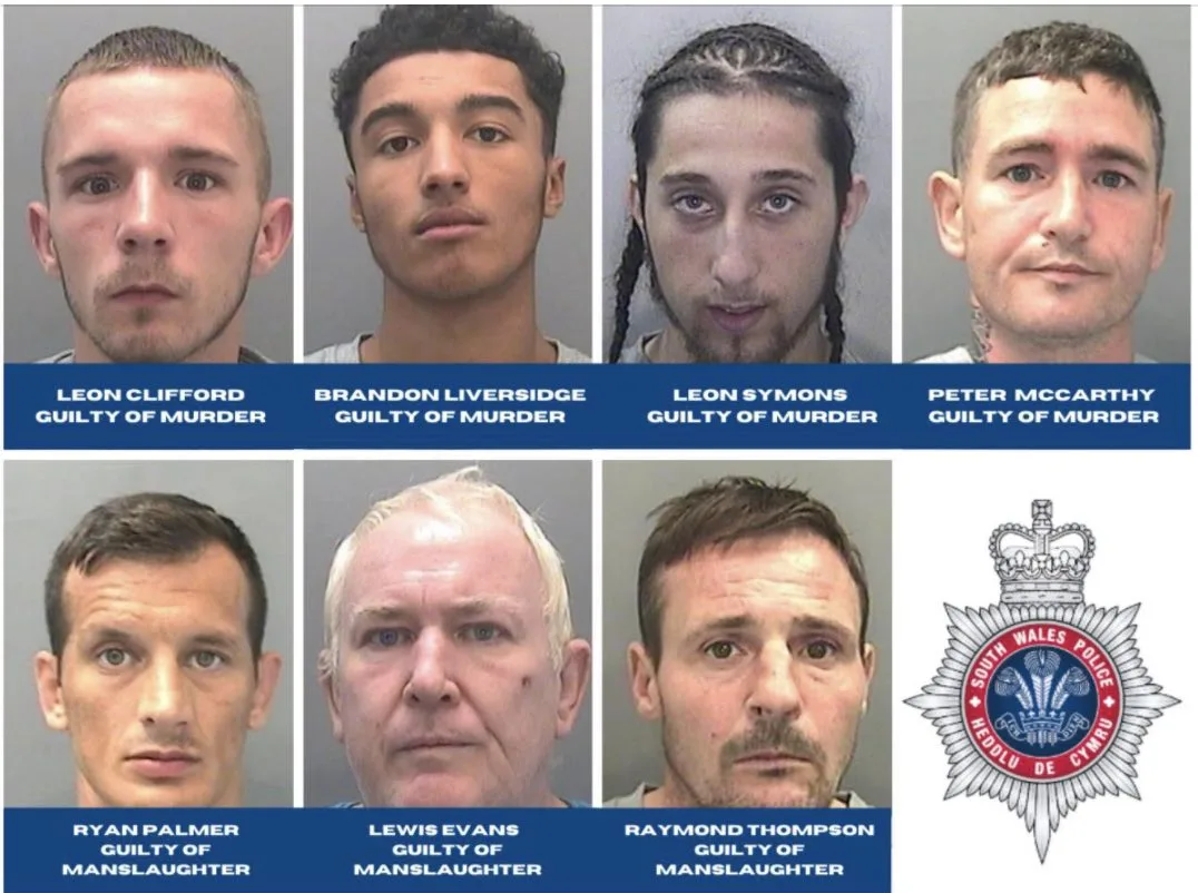 Seven Jailed for Life Over Harry Baker’s 2019 Barry Murder in Drug Dispute