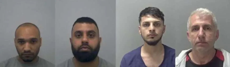 Gun and Heroin Gang Jailed for Total 42 Years After Major Police Sting Across UK