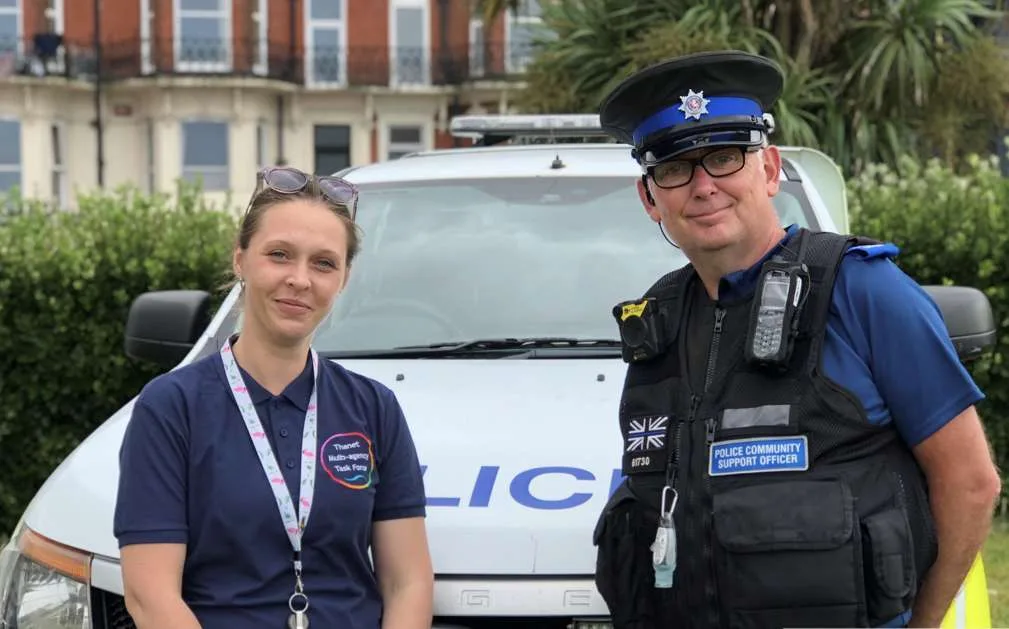 Kids Climb Into Police Cars as Kent Police Boost Community Spirit at Cliftonville Games
