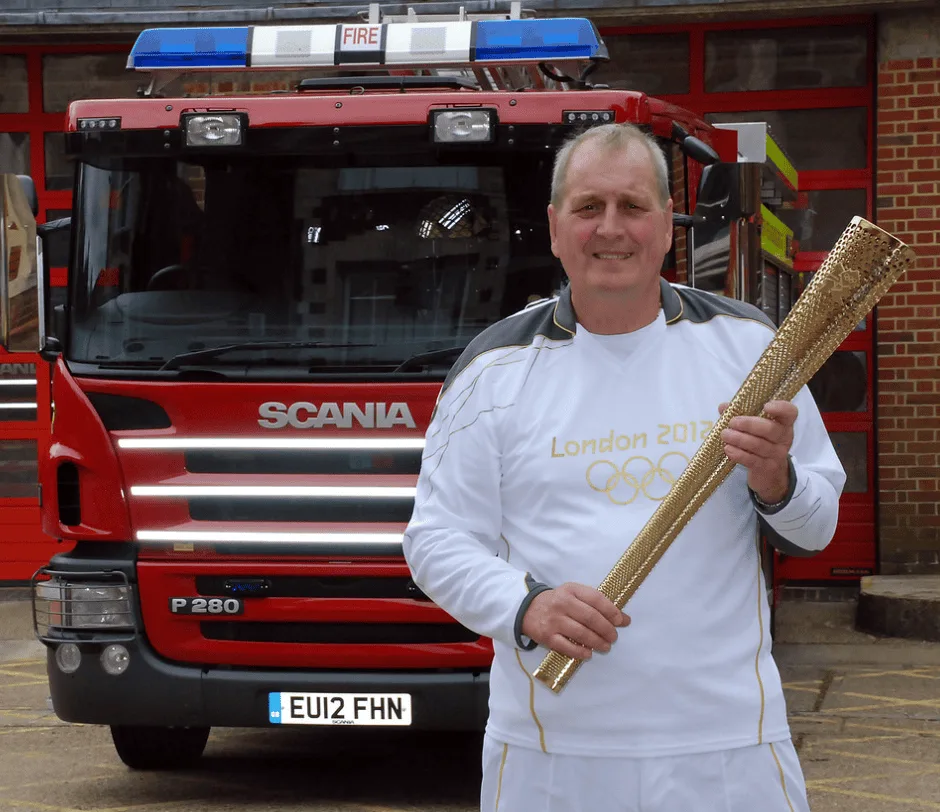 Surrey’s Olympic Torchbearer and Firefighter Malcolm Styles Dies Aged 76 – Tributes Flood In for Local Hero