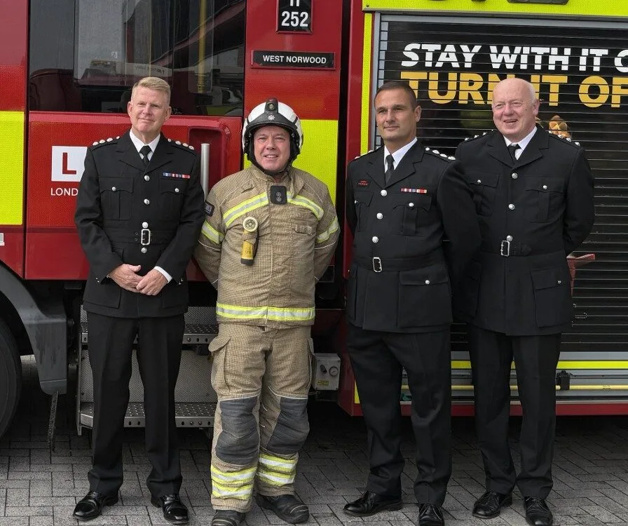 Fire Chief Stuart Mackie Retires After 30 Heroic Years with London Fire Brigade