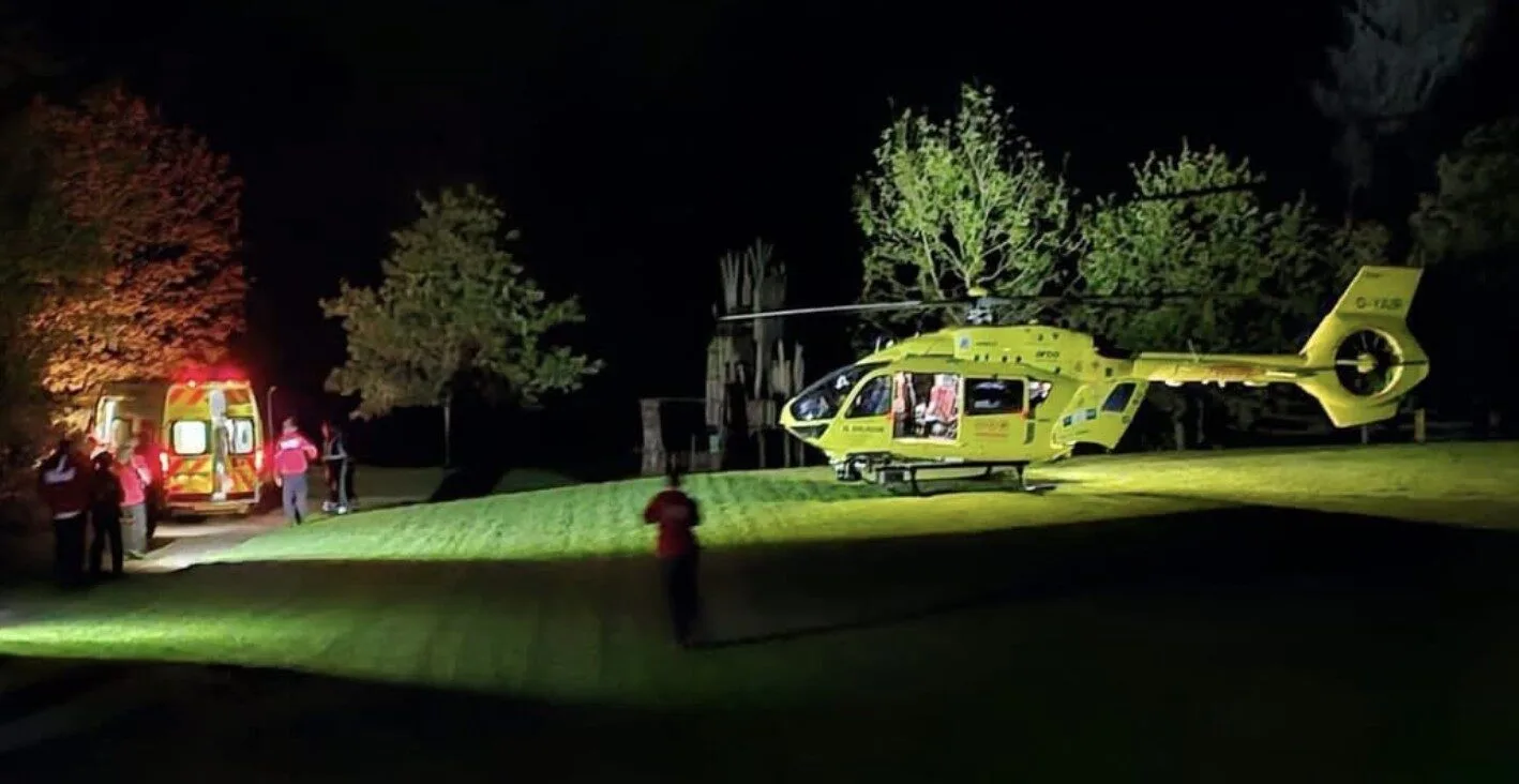 Heroic Dalby Forest Rescue: Mountain Biker Airlifted After Breaking Arm