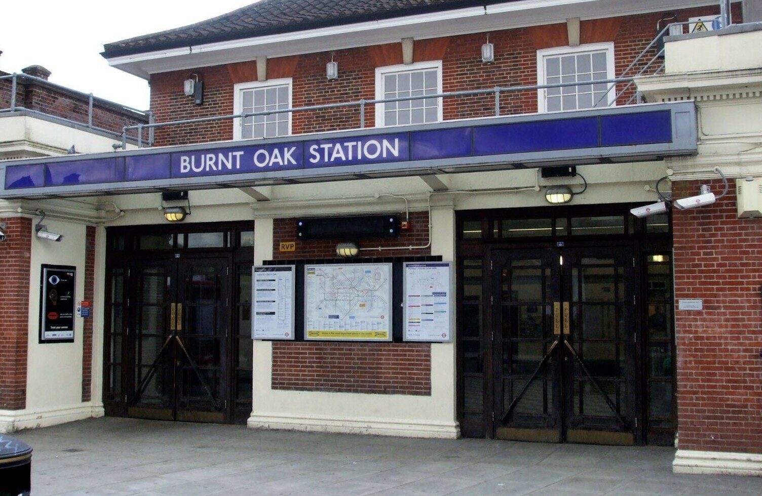 Emergency Services Swarm at Burnt Oak Tube Station