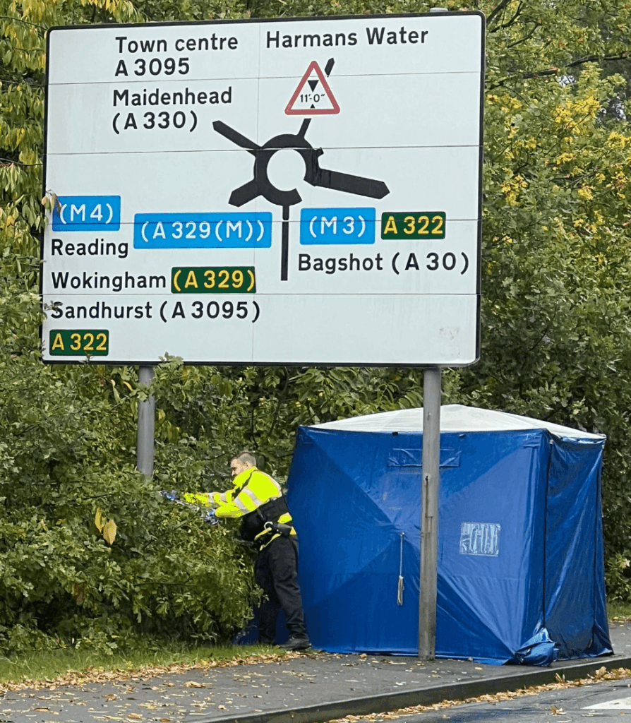 Fatal Medical Incident Shuts Down Busy Bracknell Road