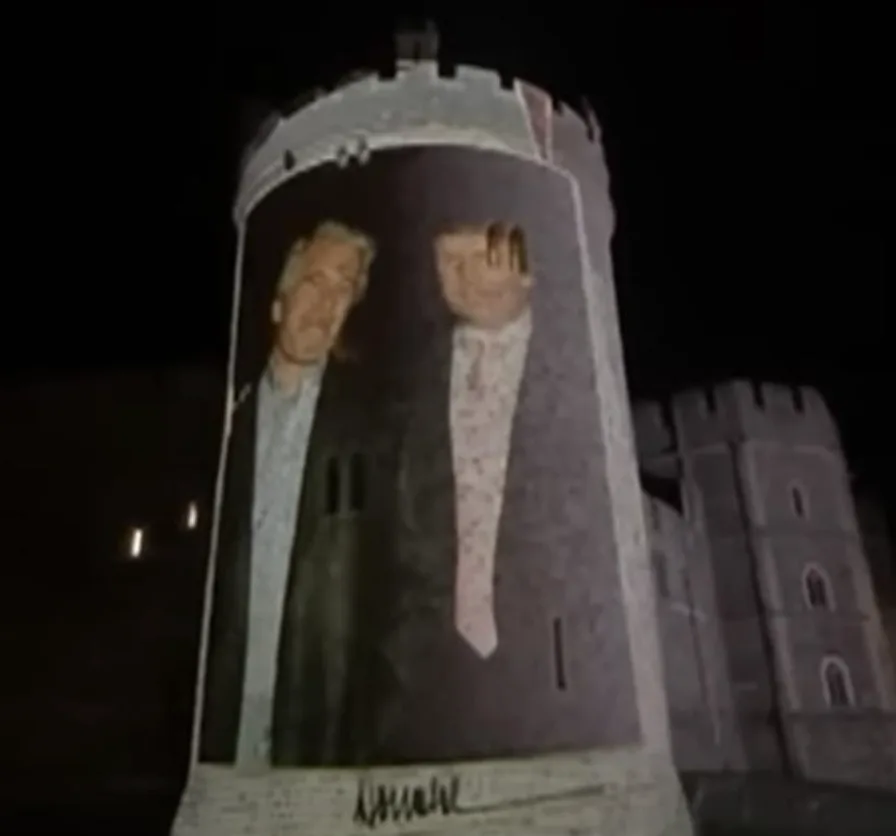 No Charges for Four Men Who Projected Epstein, Trump, Prince Andrew Images on Windsor Castle